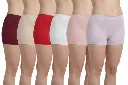 Women's Cotton Boy shorts (Pack of 2) (Multicolor) Free Size
