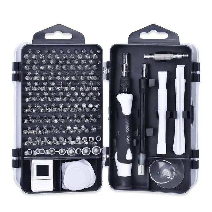 115-in-1 / B Grade precision inserts screwdriver kit repair set, electric screwdriver precision mechanics repair set, Screwdrivers for iPhone, MacBook, Laptop, Tablet, Glasses
