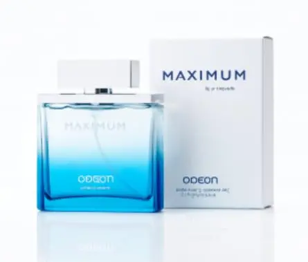 ODEON perfume - 100 ml / ODEON Maximum opens with the delicious notes of apple and lily of the valley along with its unique blend of zesty bergamot and lemon. With rose at its hear