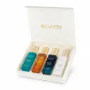 BellaVita Luxury Long Lasting Unisex Perfume Gift Set | 4x20ml Perfume for Man & Woman | Woody, Aquatic, Sweet, Premium Fragrance Scent |  Gifts for Men and Women