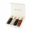 BellaVita Luxury Long Lasting Unisex Perfume Gift Set | 4x20ml Perfume for Man & Woman | Woody, Aquatic, Sweet, Premium Fragrance Scent |  Gifts for Men and Women